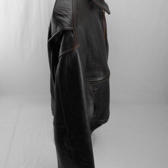 Avirex U.S. NAVY AERONAUTICS 7823 Leather jacket